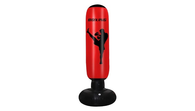 170cm Inflatable Standing Punch Bag at Go Groopie