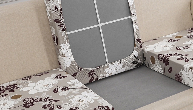 2-Pack Printed Waterproof Single Sofa Covers - 7 Options!