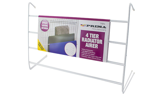 4 Tier Radiator Drying Rack