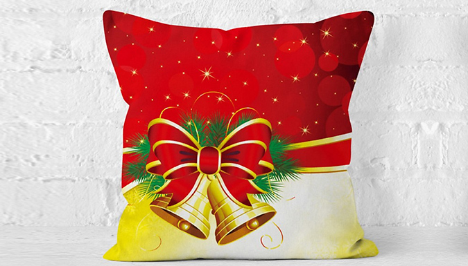 Christmas Square Cushion Cover - 6 Options