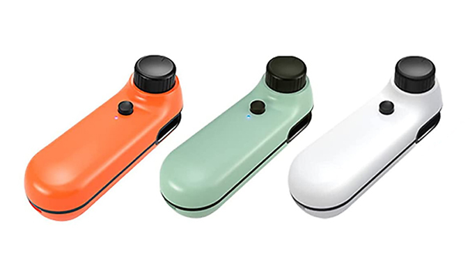 Rechargeable Mini Food Sealer & Opener - 3 Colours