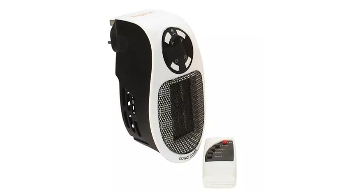 Portable Fan Heater Plug-In with Timer