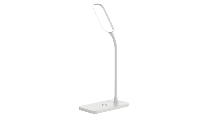 LED Desk Lamp with Wireless Phone Charging - 2 Colours