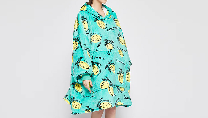 Extra Large Hooded Wearable Blanket - Kids & Adult Sizes