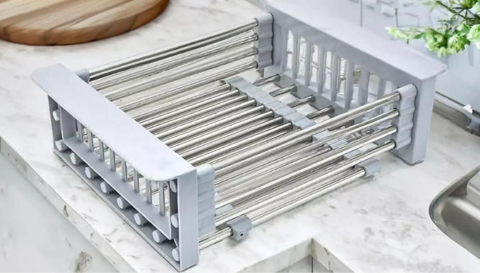 Kitchen Sink Basket Rinsing Shelf