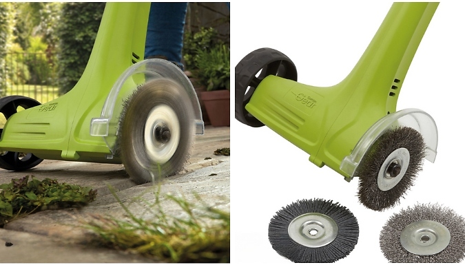 Garden Gear 20V Cordless Weed Sweeper with Optional Spare Brushes