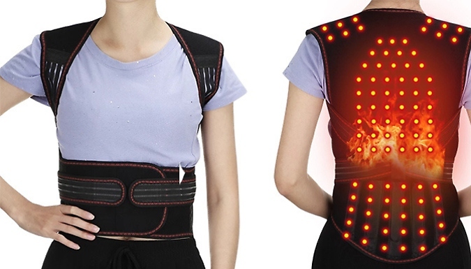 Self-Heating Magnetic Back & Waist Brace - 3 Sizes