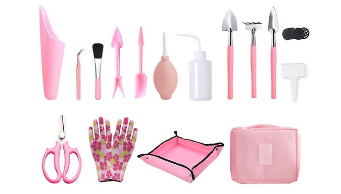 16-Piece Multi-functional House Plant Gardening Tool Set