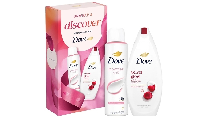 Dove Unwrap & Discover Duo Gift Set -  1,2,3 or 4 Packs!