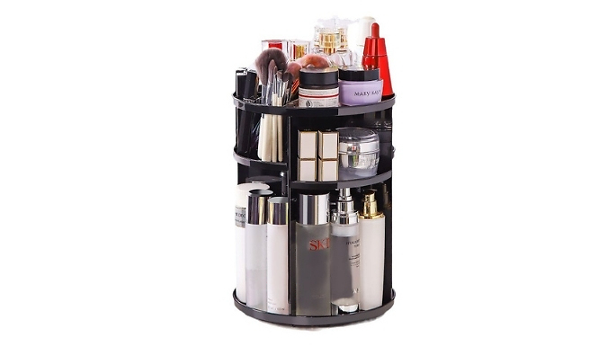 360° Rotating Makeup Organiser - 3 Styles!