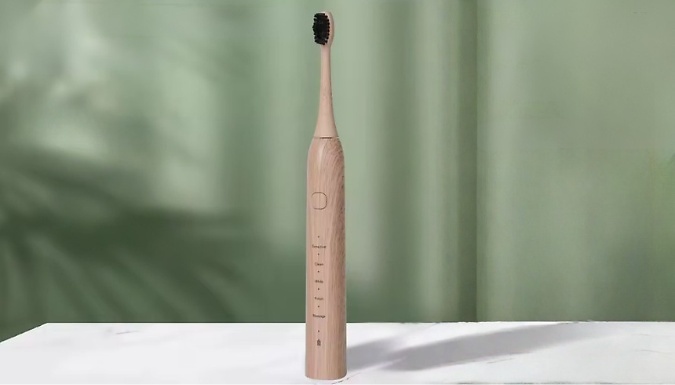 Smart Electric Bamboo Toothbrush