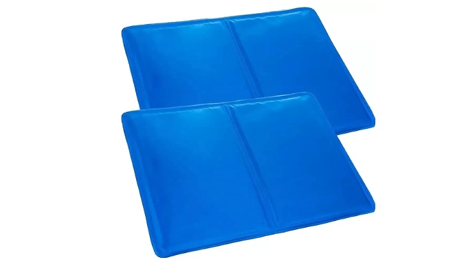 2-Pack of Magic Cooling Gel Pad Pillow Mats - 2 Colours