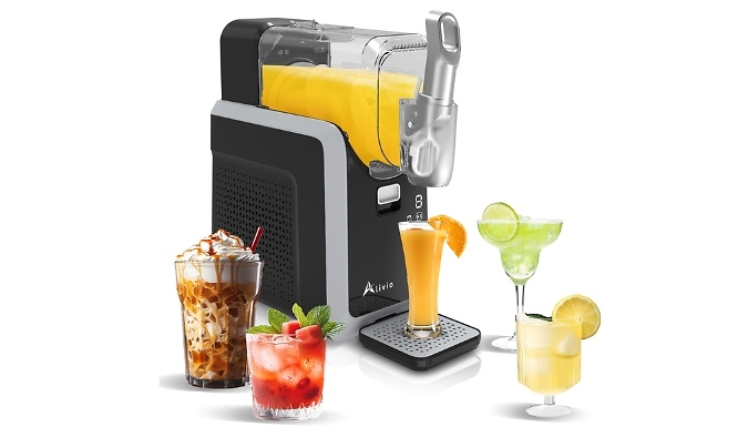 Alivio Multi-Purpose Frozen Drink & Beverage Maker - Slushie, Cocktail, Smoothies & More!