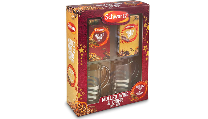 Schwartz Mulled Wine and Mulled Cider Gift Set