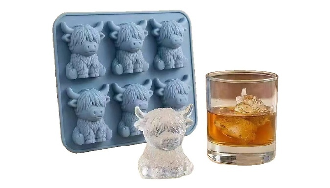 Yak-Shaped Ice Cube Tray