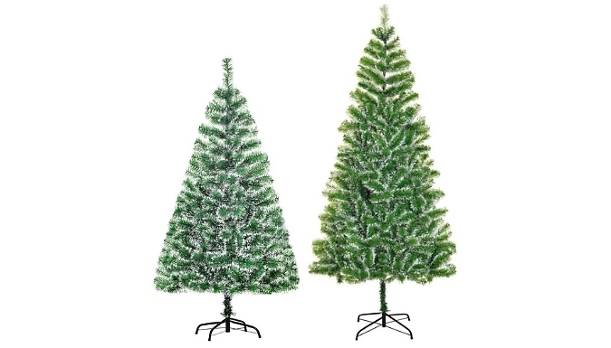 5ft or 7ft HOMCOM Indoor Artificial Christmas Tree