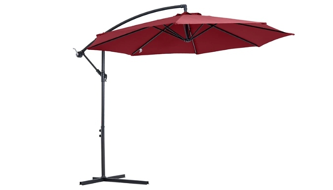 3m Cantilever Hanging Banana Parasol