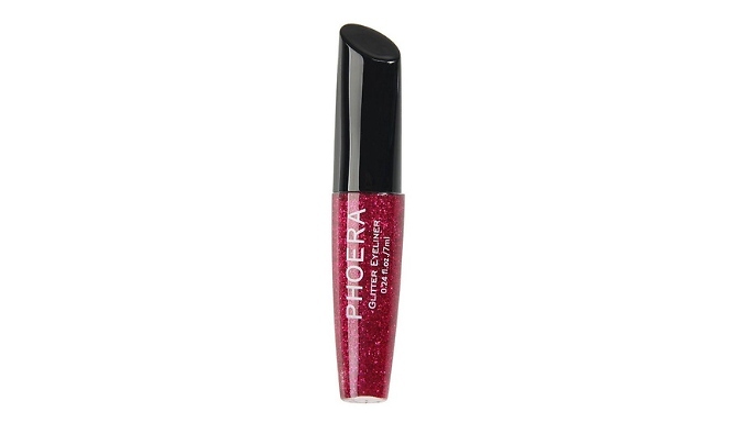 Phoera 'Glitter Glam' Liquid Eyeliner - 2 Colours