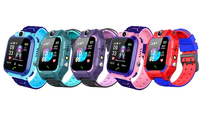 Kids Waterproof Smartwatch - 5 Colours