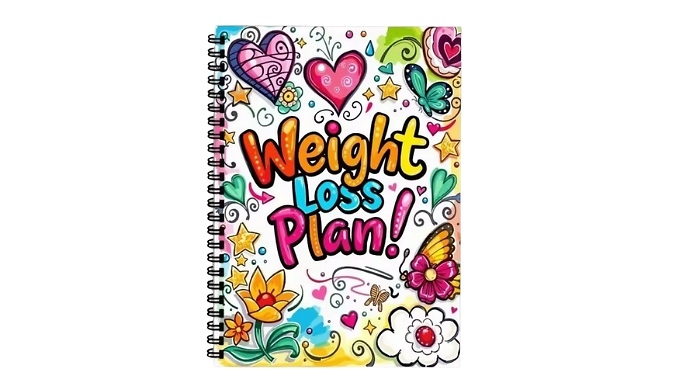 12 Week Weight Loss Diary Planner - 2 Designs!