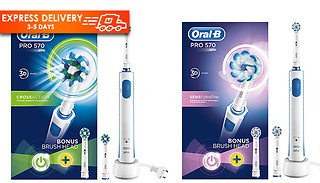 Pro 570 Oral-B Electric Toothbrushes - 2 Options