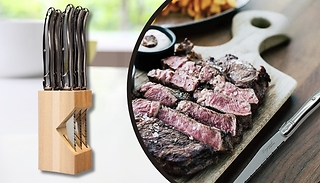 6-Pack Stainless Steel Knives Set