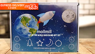 4-Piece Bath Bombs Out of This World Gift Set