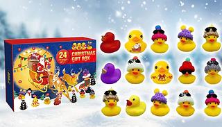 Christmas Rubber Duck Toy Advent Calendar - 4 Styles