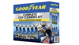 Goodyear 6-Piece Complete Car Cleaning Kit