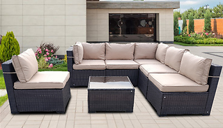 Rattan Modular Garden Sofa Set