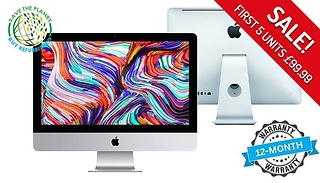 4GB or 8GB RAM 21.5" iMac Core i3 or i5 - With Keyboard and Mouse!