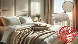 CLEARANCE! - Large Super Soft Fleeced Blanket
