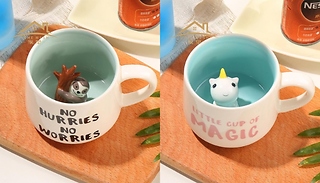 Cute 3D Coffee Mugs - 9 Designs