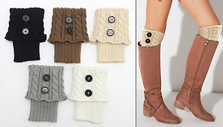 3 Pairs of Women's Winter Boot Socks - 3 Options