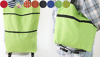 Foldable Shopping Bag With Wheels - 9 Designs