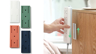 2, 4, 6, or 8-Pack Self Adhesive Power Board Hooks