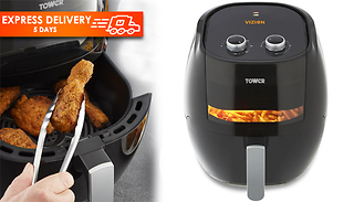 Tower Vortx Vizion 7L Air Fryer with Viewing Window