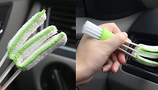 1 or 3 Pack of Car Air Vent Cleaning Brushes