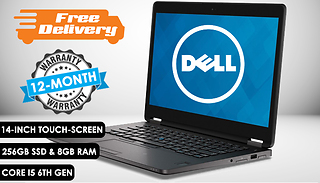 DELL Latitude E7470 Touchscreen 14-Inch Core i5 Notebook 8GB 256GB