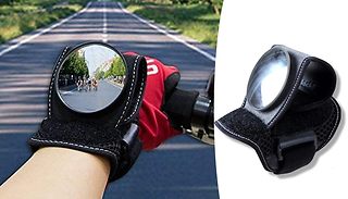 Wide Angle Bike Rear View Mirror Wristband