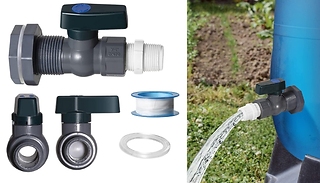 PVC Rain Barrel Faucet Kit!