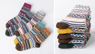 Thick Warm Winter Socks - 5 or 10 Pairs!