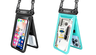 Double-Sided Waterproof Phone Pouch Lanyard - 2 Colours
