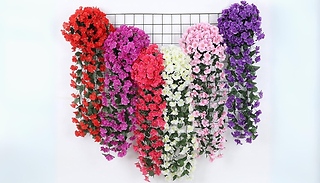 Artificial Hanging Ivy Flowers - 8 Colours