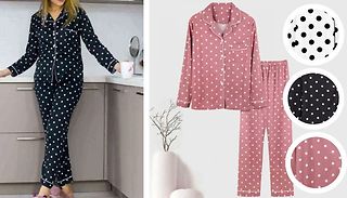 Polka Dot Pyjama Set - 3 Colours, 4 Sizes