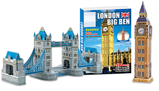 3D Jigsaw Puzzle - Tower Bridge or Big Ben!