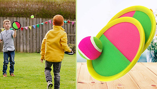 Velcro Stick Ball Cup Catch Game - 2 Colours