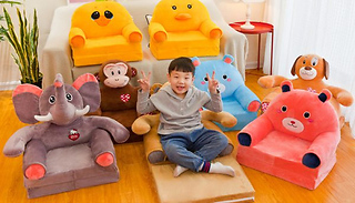 Novelty 2-In-1 Kids Folding Sofa - 8 Designs