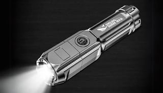USB Rechargeable LED Torch - Buy 1 or 2