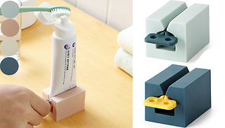 1, 2 or 4 Plastic Toothpaste Tube Squeezers - 4 Colours